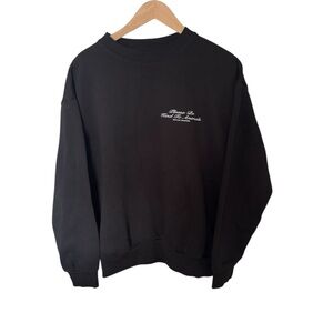 Black Crewneck Sweatshirt